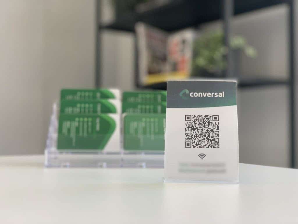 QR-code voor WiFi toegang