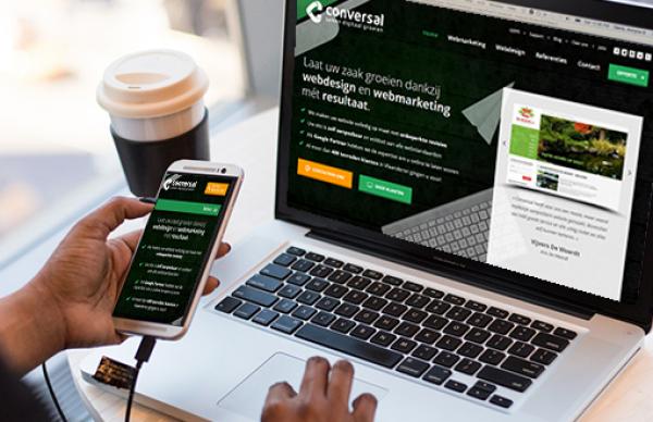 Responcive website op smartphones